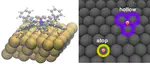 Density functional theory for modelling large molecular adsorbate–surface interactions: a mini-review and worked example